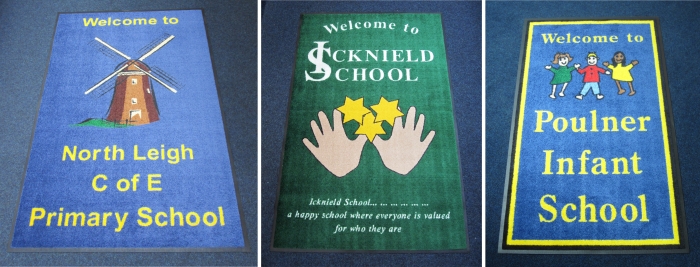 school entrance mats
